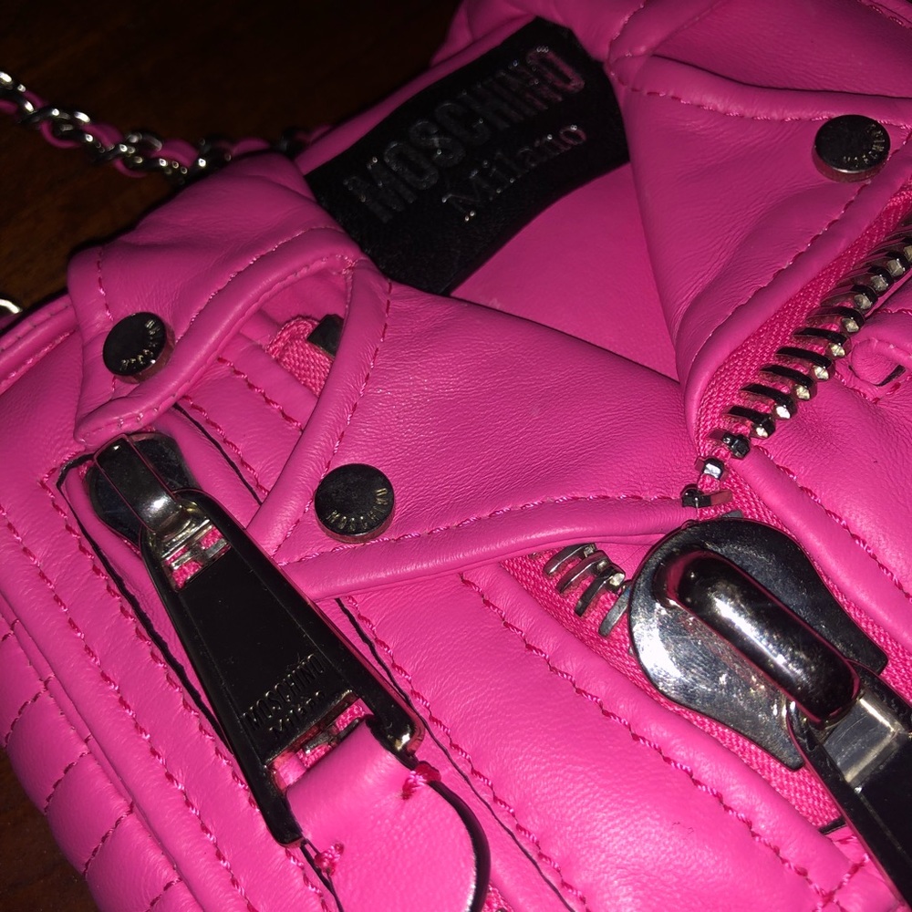 Authentic Moschino Barbie Biker Bag - Picture 3 of 8